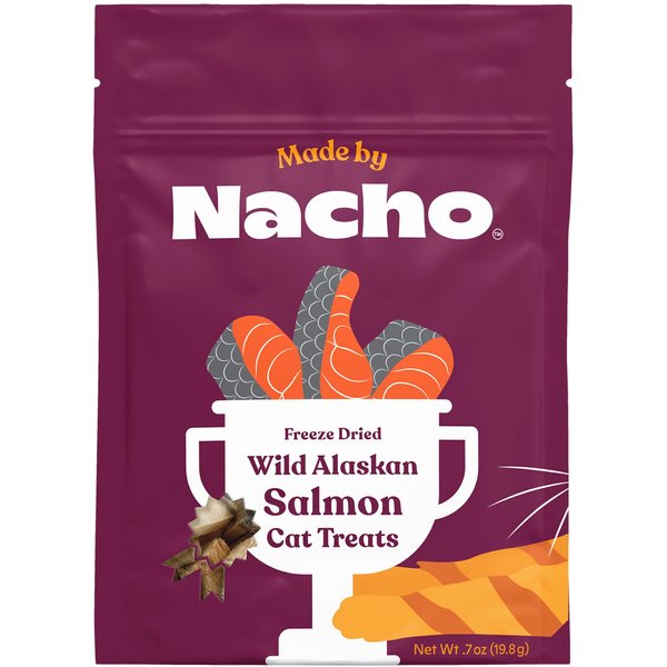 Made by Nacho Freeze-Dried Wild Alaskan Salmon Cat Treats
