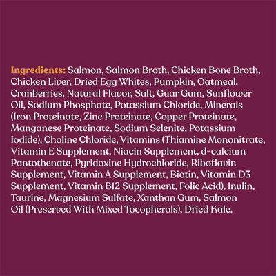 Show full view: Made by Nacho Minced Salmon Recipe + Minced Beef Recipe with Bone Broth Wet Cat Food slide 2 of 2