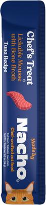 Show full view: Made by Nacho Tuna Recipe with Bone Broth Grain-Free Lickable Cat Treats, 0.5-oz pouch, case of 12 slide 4 of 9