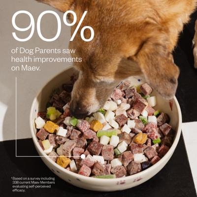 Show full view: MAEV Anxiety & Calming Human-Grade Raw Frozen Beef Dog Food, 5-lb bag slide 7 of 12