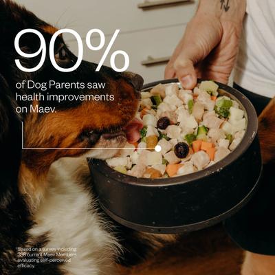 Show full view: MAEV Skin & Coat Human-Grade Raw Frozen Chicken Dog Food, 5-lb bag slide 7 of 12