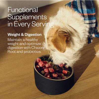 Show full view: MAEV Weight & Digestion Human-Grade Raw Frozen Chicken Dog Food, 5-lb bag slide 6 of 12