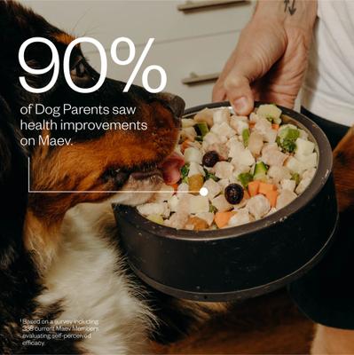 Show full view: MAEV Anxiety & Calming Human-Grade Raw Frozen Beef & Chicken Variety Pack Dog Food, 10-lbs Beef, 10-lbs Chicken slide 4 of 8