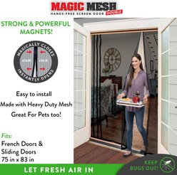Magic Mesh Hands-Free Screen Double Dog & Cat Door slide 2 of 8