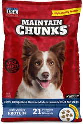 Maintain Chunks Meaty Flavor Dry Dog Food, 16.5-lb bag slide 1 of 9