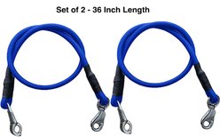 Majestic Ally Bungee Horse Trailer, Royal Blue slide 2 of 5