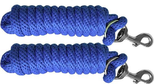 Show full view: Majestic Ally Heavy Duty Bolt Snap Poly Horse Lead, 2 count, Royal Blue slide 3 of 5