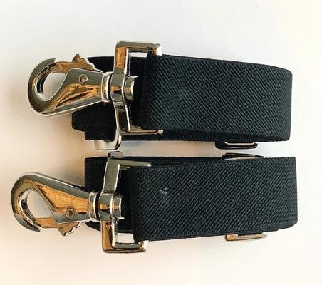 Show full view: Majestic Ally Horse Elastic Horse Leg Strap, Black slide 7 of 7