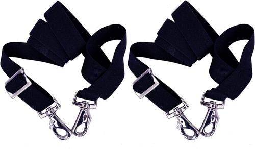 Show full view: Majestic Ally Horse Elastic Horse Leg Strap, Navy slide 1 of 7