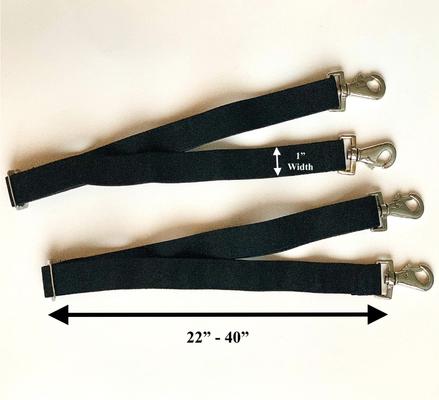 Show full view: Majestic Ally Horse Elastic Horse Leg Strap, Navy slide 2 of 7