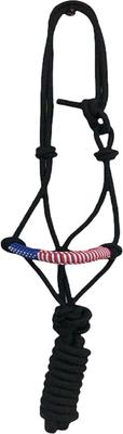 Show full view: Majestic Ally Horse Nose Poly Rope & Halter, Black slide 3 of 3