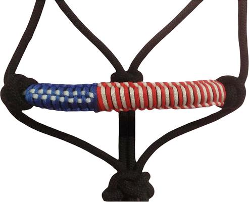 Show full view: Majestic Ally Horse Nose Poly Rope & Halter, Turquoise slide 3 of 3