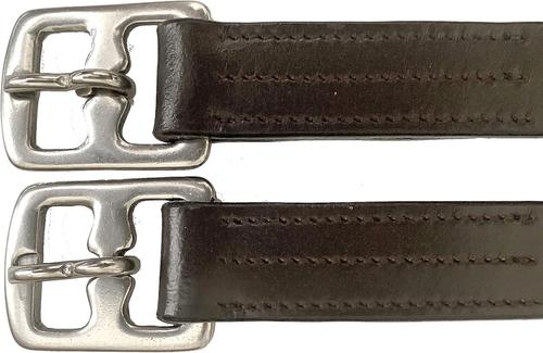 Show full view: Majestic Ally Horse Stirrup Leathers, Brown, 54-in slide 3 of 4