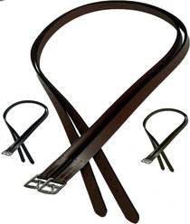 Majestic Ally Horse Stirrup Leathers, Chestnut, 54-in