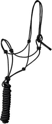 Show full view: Majestic Ally Knotted Training Halter & Lead, Black slide 2 of 4