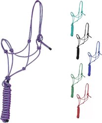 Majestic Ally Knotted Training Halter & Lead, Purple