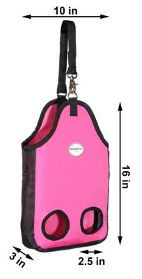 Show full view: Majestic Ally Nylon Gusset Small Pet Hay Bag, Black, Large slide 2 of 6