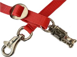 Majestic Ally Nylon Horse Cross Tie, Red slide 2 of 5