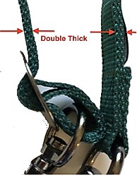 Majestic Ally Nylon Horse Cross Tie, Royal Blue slide 2 of 3