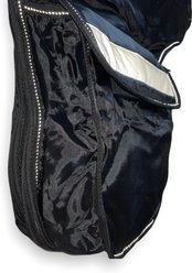 Majestic Ally Nylon Horse Saddle Bag & Pockets, Black slide 2 of 9