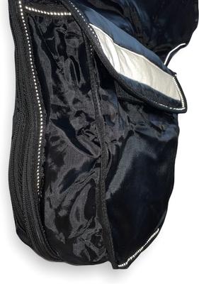 Show full view: Majestic Ally Nylon Horse Saddle Bag & Pockets, Black slide 5 of 9