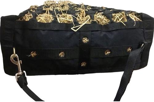 Show full view: Majestic Ally Nylon Reflective 2.5-in Octagon Hole Slow Feeder Hay Horse Bag, Royal Blue slide 5 of 6