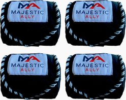 Majestic Ally Polo Horse Wraps, Black slide 2 of 5