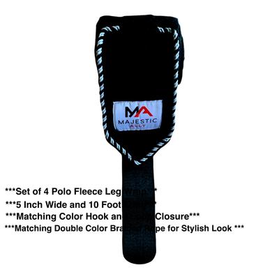 Show full view: Majestic Ally Polo Horse Wraps, Black slide 4 of 5