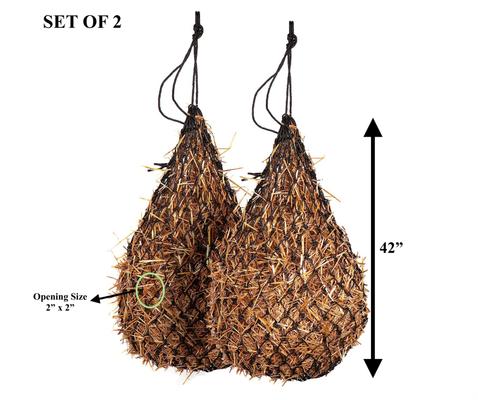 Show full view: Majestic Ally Slow Feed Hay Net, 42-in, Black slide 2 of 5