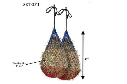 Show full view: Majestic Ally Slow Feed Hay Net, 42-in, Patriotic slide 2 of 4