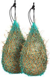 Majestic Ally Slow Feed Hay Net, 42-in, Turquoise