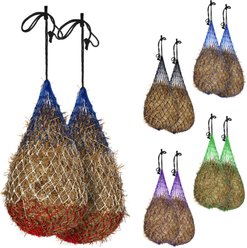 Majestic Ally Slow Feed Horse Hay Net, 56-in, Patriotic