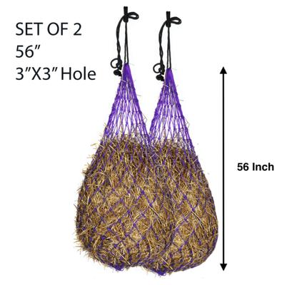 Show full view: Majestic Ally Slow Feed Horse Hay Net, 56-in, Purple slide 2 of 3