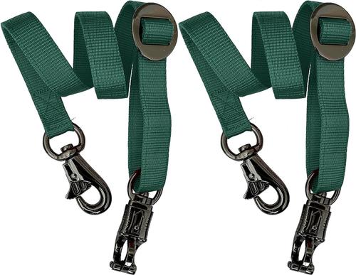 Show full view: Majestic Ally Trailer Horse Tie, 2 count, Hunter Green slide 2 of 6