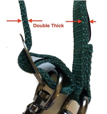 Show full view: Majestic Ally Trailer Horse Tie, 2 count, Hunter Green slide 5 of 6