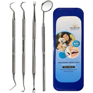 Majestic Bombay Dog Dental Hygiene Tool Set