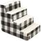 Show in main carousel: Majestic Pet Anderson Check Cat & Dog Stairs, Black, 4 Step slide 1 of 8