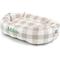 Show in main carousel: Majestic Pet Anderson Check Personalized Bagel Cat & Dog Bed, Tan, Large slide 2 of 6