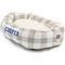 Show in main carousel: Majestic Pet Anderson Check Sherpa Personalized Bagel Cat & Dog Bed, Tan, X-Large slide 2 of 6