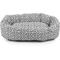 Show in main carousel: Majestic Pet Aruba Bagel Bolster Cat & Dog Bed, Gray, Medium slide 3 of 5