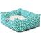 Show in main carousel: Majestic Pet Aruba Contemp Lounge Bolster Dog Bed with Removable Cover, Large, Teal slide 5 of 6