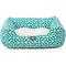 Show in main carousel: Majestic Pet Aruba Contemp Lounge Bolster Dog Bed with Removable Cover, Large, Teal slide 4 of 6