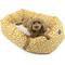 Show in main carousel: Majestic Pet Aruba Sherpa Bagel Bolster Cat & Dog Bed, Citrus, Large slide 1 of 6