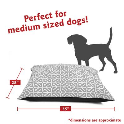 Show full view: Majestic Pet Aruba Super Value Dog Bed, Gray, Small slide 3 of 6