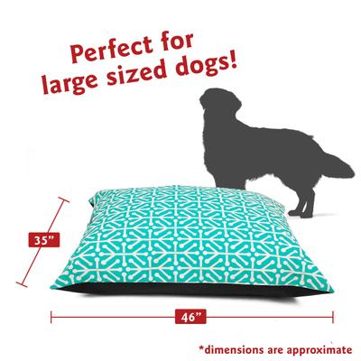 Show full view: Majestic Pet Aruba Super Value Dog Bed, Pacific, Large slide 2 of 5