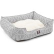 Show in main carousel: Majestic Pet Charlie Contemp Lounge Bolster Dog Bed with Removable Cover, X-Large, Gray slide 3 of 4
