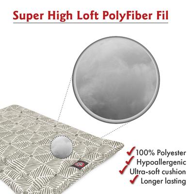 Show full view: Majestic Pet Charlie Personalized Dog Crate Mat, Gray, Small slide 5 of 8