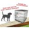 Show in main carousel: Majestic Pet Charlie Personalized Dog Crate Mat, Gray, Small slide 7 of 8