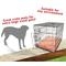 Show in main carousel: Majestic Pet Charlie Personalized Dog Crate Mat, Salmon, X-Large slide 7 of 8