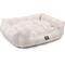 Show in main carousel: Majestic Pet Contemp Lounge Anderson Check Bolster Dog Bed with Removable Cover, Pink, Small slide 4 of 6